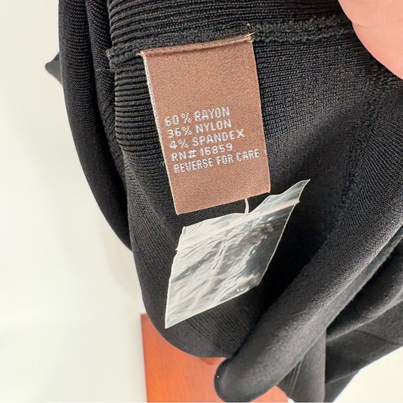 J. Mclaughlin Black Knit Dress Medium - Picture 12 of 13